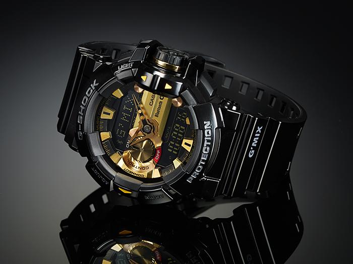 Casio Мужские часы G-SHOCK на смоляном ремешке, водостойкость 200 м, ударопрочность, будильник, кварцевые, GBA-400-1A9
