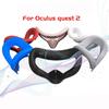 Silicone VR Headset Face Cover Dustproof Protective Mat Eye Pad for Oculus Quest 2 Women Men