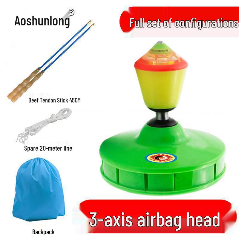 Diabolo Set: Sports Single Wheel, Spring-Loaded, Drop-Resistant with Stick, String & Backpack