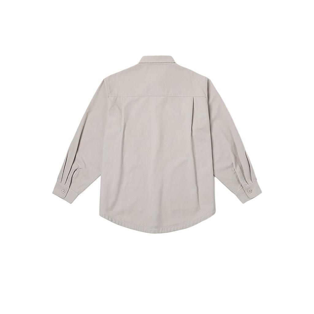 Vans FW25 Brand Logo Solid Color Polo Long Sleeve Shirt Men Shirts VN000QKDEN9