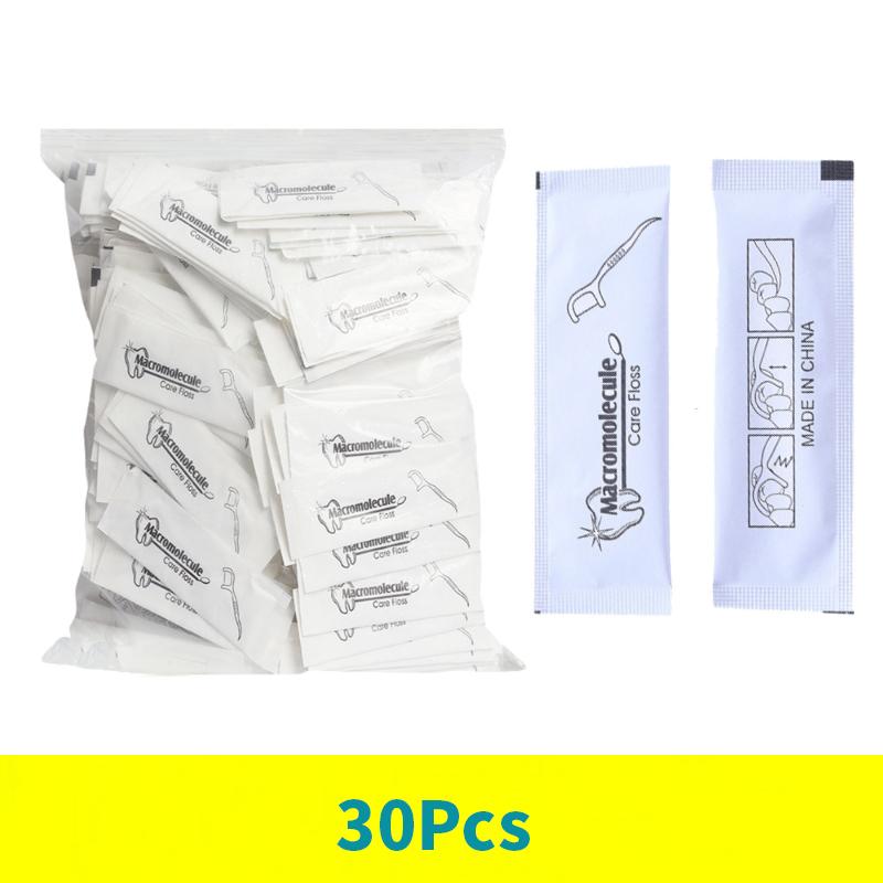 Индивидуальная герметичная упаковка. Зубные нити для чистки зубов в дорожном футляре. Очень прочный выбор зубной нити.