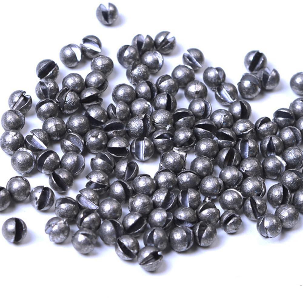 100 шт./компл. рыболовные грузила для рыбы, комплект круглых грузил для рыбалки, съемные грузила для рыбалки