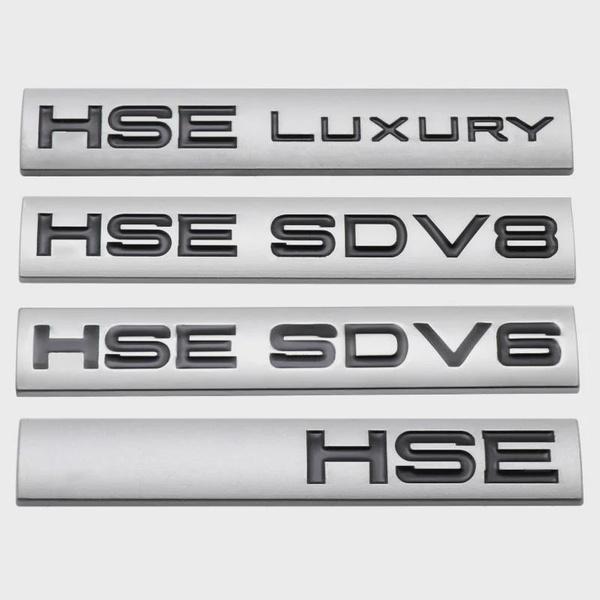 Металлический HSE SDV6 SDV8 роскошный логотип кузова эмблема наклейка для Land Rover Defender Discovery 4 5 Range Rover авто значок на багажник наклейка