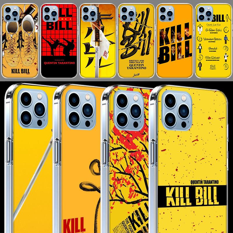 Kill Bill Cases Phone Case For Iphone 17E 16E 17 Air 16 Pro Max 15 Pro 14 Plus 11 13 12 Mini Cover Cases Compatible with Suitabl