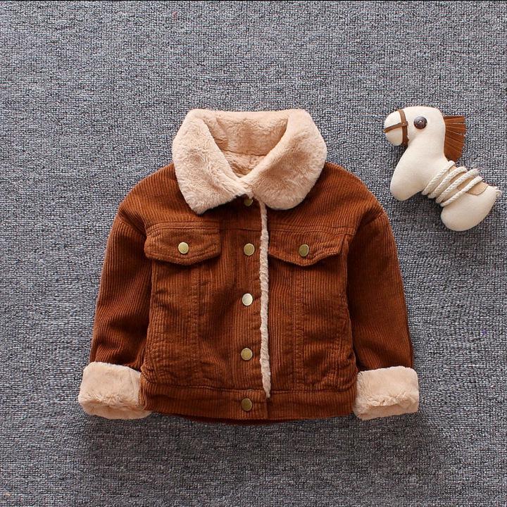 Winter Fashion Baby Girl and Boys Clothes Children Kids Coat Toddler Casual Thicken Warm Jacket Cotton Costume Infant Sportswear