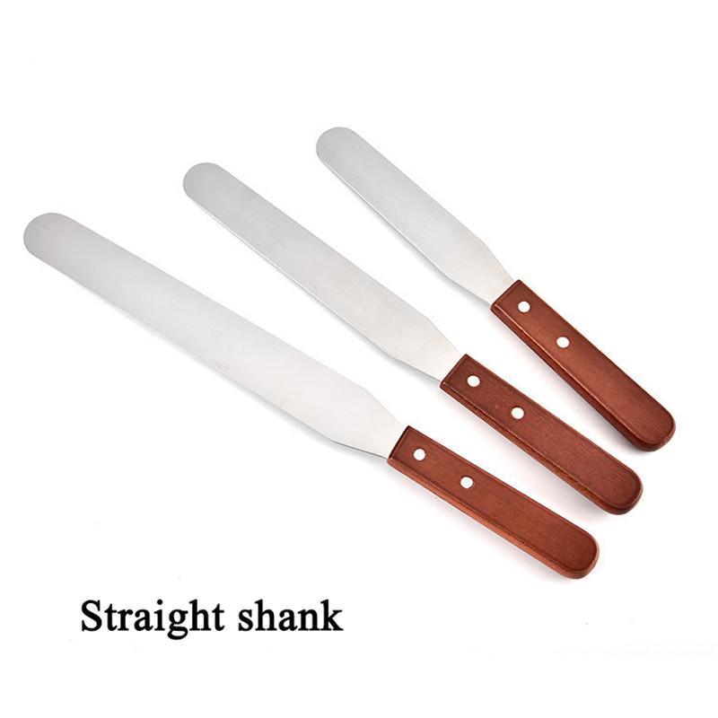 3 шт./набор угловых шпателей для глазури из нержавеющей стали, шпатель для крема, масла, торта, скребок, полировщик, кухонный гаджет