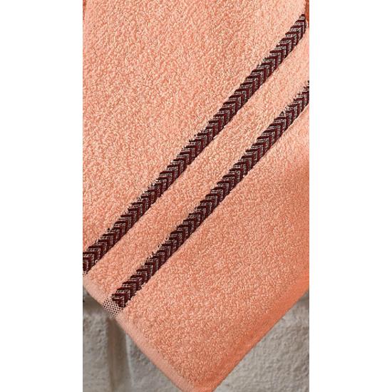 Orea 50 X 85 см. Набор из 4 полотенец для рук и лица | лососевый крем