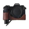 SIUTATDSH PU Leather Camera Case for Nikon Z6iii, Shockproof, Portable, Tripod Mountable, and Battery Replacement Included (Coffee Color)
