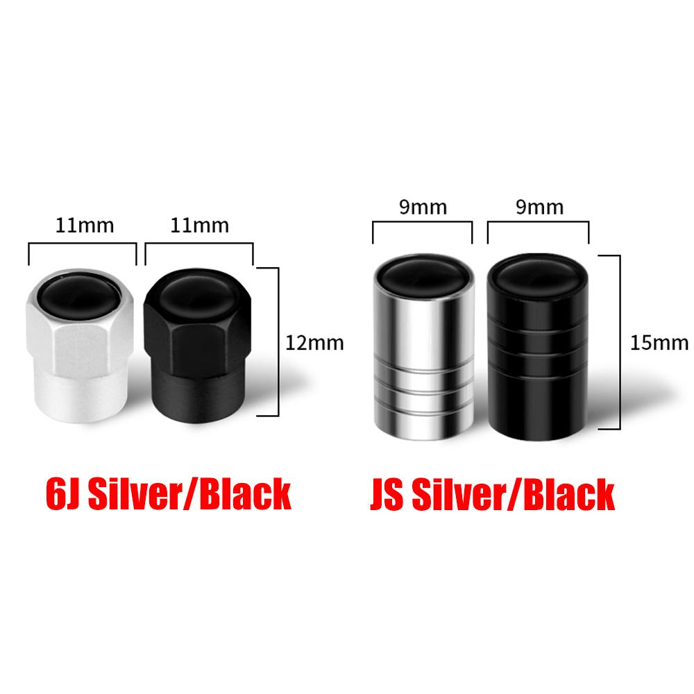 For Skoda Scala 4Pcs Car Wheel Tire Valve Stem Cover Cap Badge Accessories For Skoda Rapid Fabia Superb Kodiaq Kamiq S Virs VII Octavia Scala