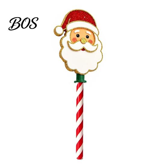 Snowflake Design Tap Wand Christmas Wand, Contactless Payment Credit Card Holder with Candy Stocking Filler Cane Handle, 3D Printed Holiday