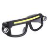 COB Eyeglasses Headlamp Rechargeable 800lm 5 Modes Touch Control LED Light for Outdoor Cycling Camping Emergency