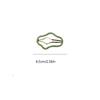 Geometric Cloud Hair Clip Hollow Hollow Metal Hairpin Sweet Clouds Bb Clips  Photograph
