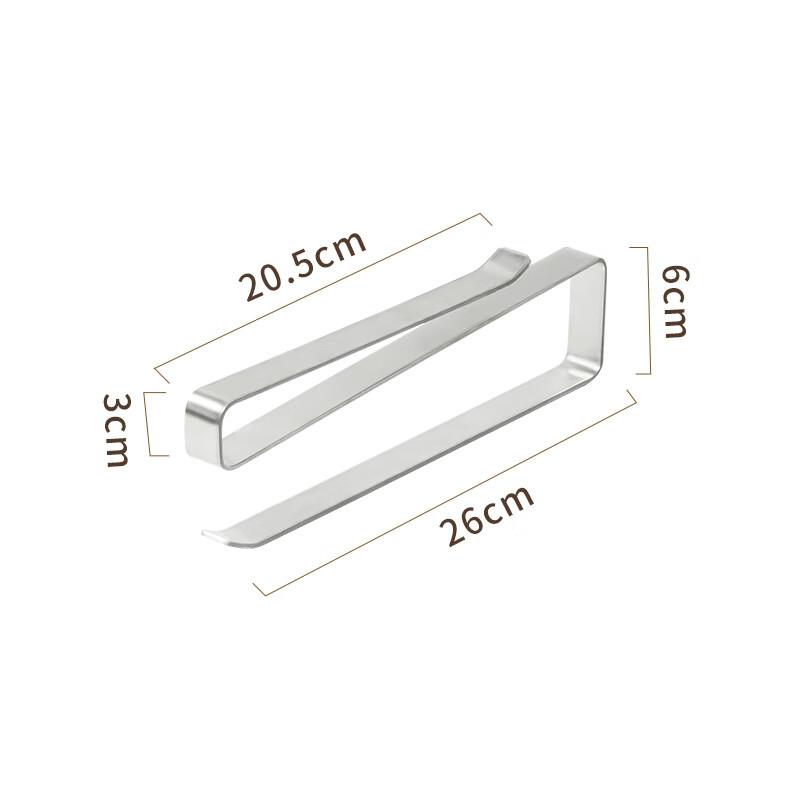 Kitchen Paper Towel Holder, Thickened Stainless Steel Household Hanging Rack, Plastic Wrap Storage Rack, Toilet Paper Roll Holder, Cabinet Hooks
