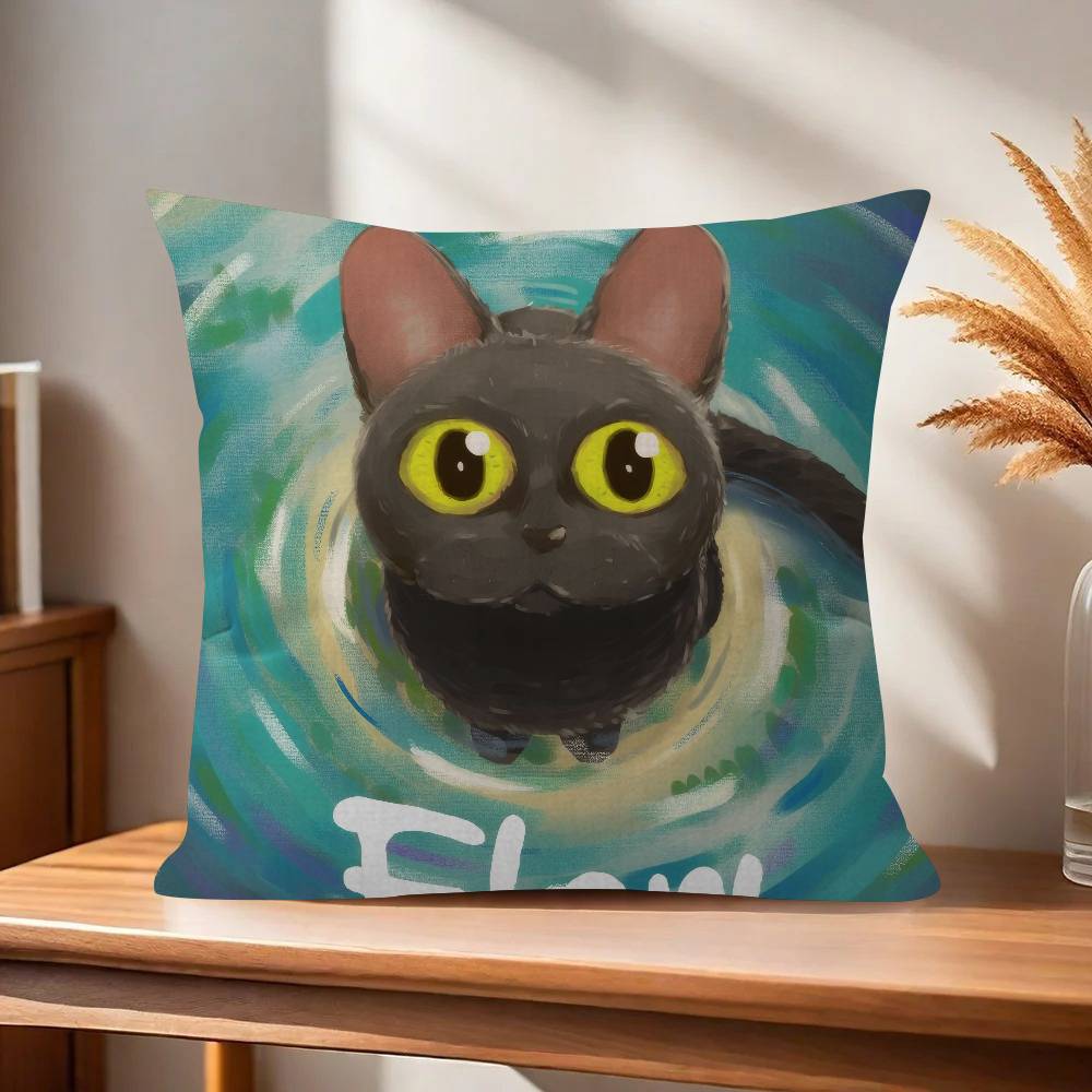 FFlow cute Movie Pillow Gifts Home Office Furnishings Bedroom Sofa Car Cushion Cover case xcm