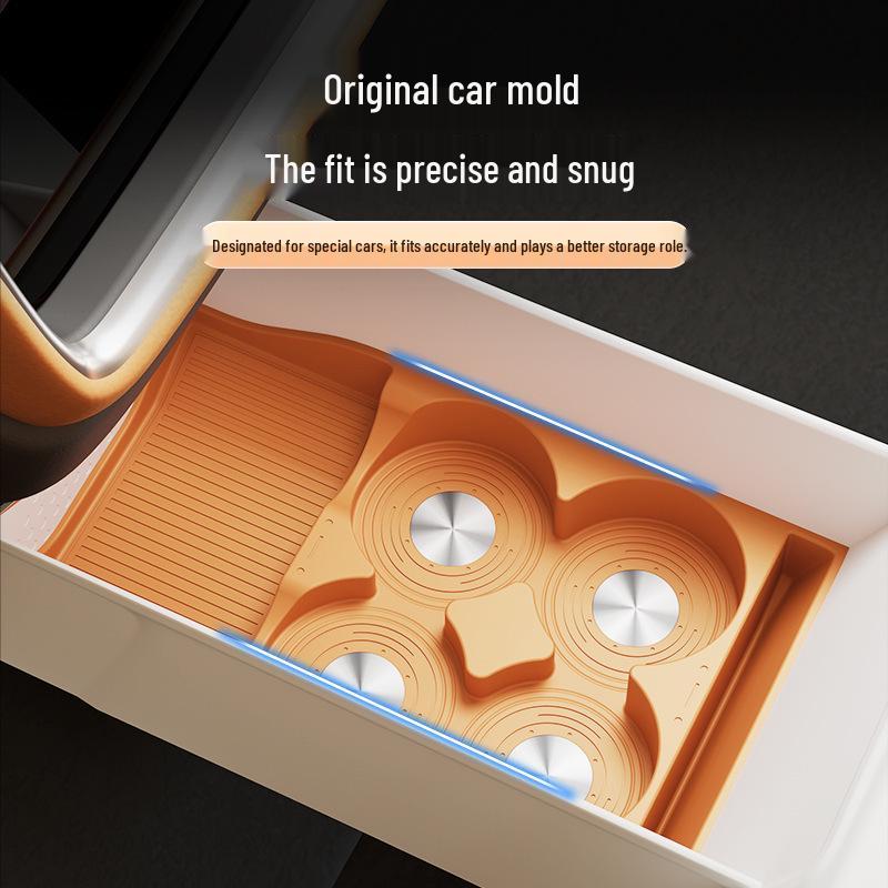YU7 Rear Seat Refrigerator Storage Box for 25 Car Models - Automotive Modification Accessory