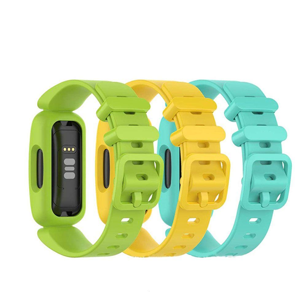 Wrist Strap Silicone Bracelet For Fitbit Ace 3/inspire 2 Smart Watch Band Bracelet Replacement Kids Wristband Watchbands
