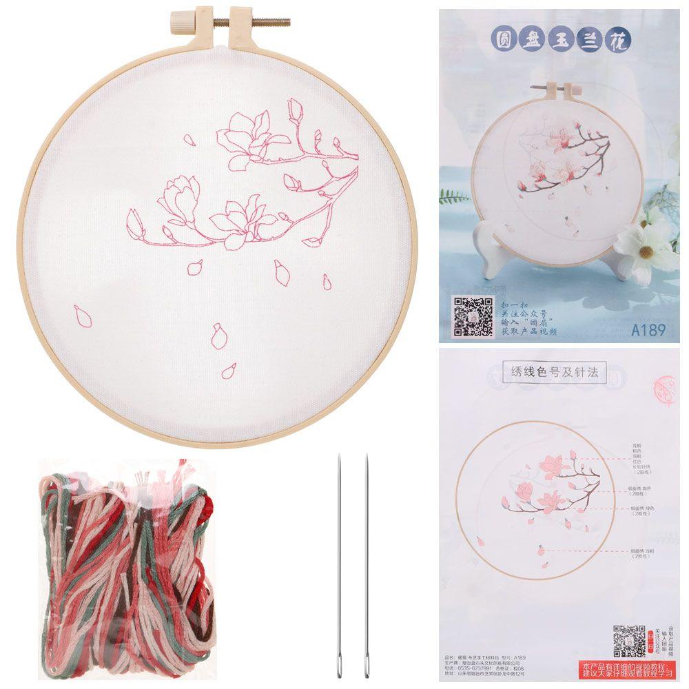 Инструменты для начинающих рукодельниц DIY Ручная вышивка Вышивка крестом Набор для вышивания Пяльцы для вышивания