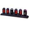 AEE4-LED Часы на никси-трубках IPS Цветной Экран Цифровые Часы DIY Аналоговые Цифровые Трубки Wi-Fi Время Настольные Настольные Цифровые Часы