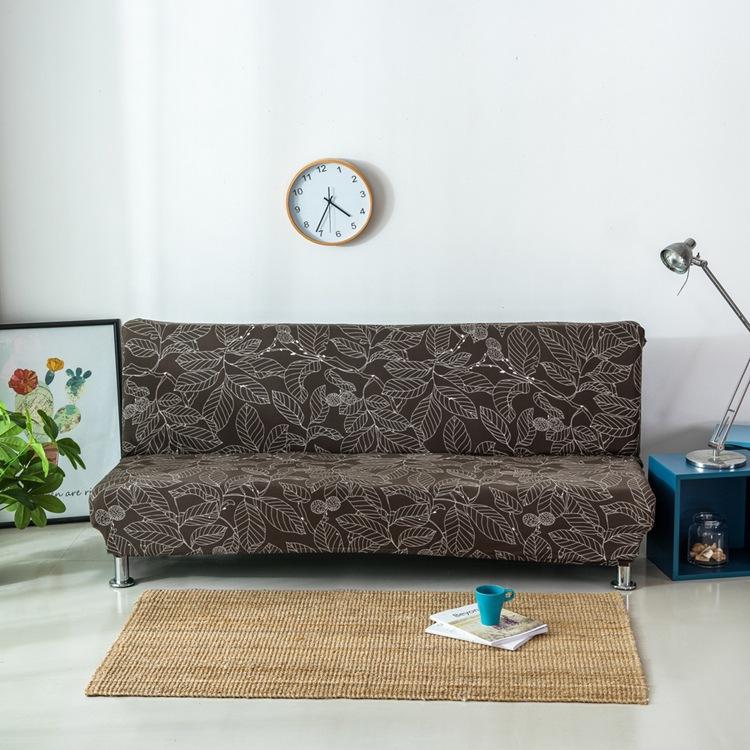 Stretch Folding Sofa Bed Cover Four Seasons Fabric Sofa Cover Full Covered All-Inclusive Double Three-Person Gloves Without Support