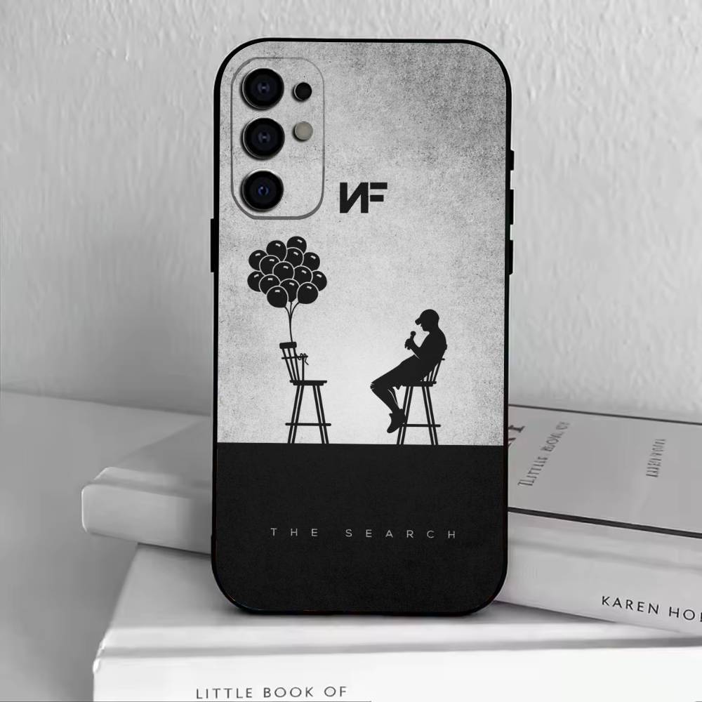 Чехол для телефона с изображением рэпера Singer NF для Samsung S25, S24, S21, S22, S23, S30, Ultra, S20, Plus, Fe, Lite, Note 10, Черный чехол