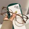 The Same Wind Cat Glasses Frame Women'S Light Luxury Anti-Blue Glasses Ultra-Light Myopia Glasses Frame