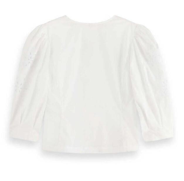 Scotch & Soda Anglaise блузка с длинным рукавом