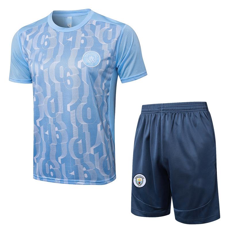 Football Training Jersey 2425 Riyadh Chelsea Barcelona Paris Real Madrid Arsenal Jersey Short-Sleeved Set