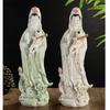 Ceramic Statue of Guanyin Bodhisattva Seeking His Son Home Furnishings Goddess of the Goddess of Giving Birth Home Offerings