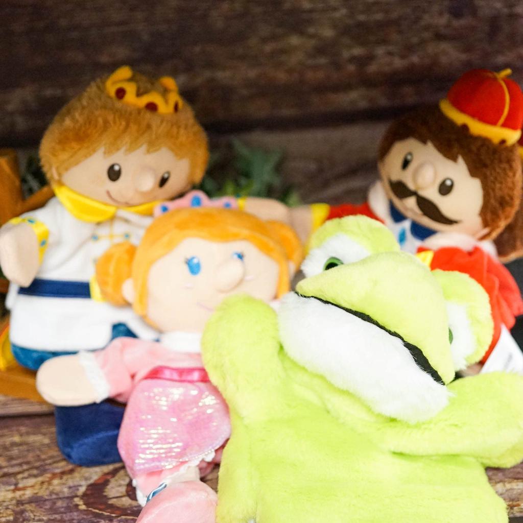 Frog King Fairy Tale Puppet Kamishibai Puppets First Puppets, Prince, Princess, Dolls, Show, [First Come, Served]