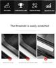 Anti-Scratch Car Door Sill Protector Carbon Fiber Stickers for Mitsubishi Outlander Lancer ASX Pajero Auto Accessories
