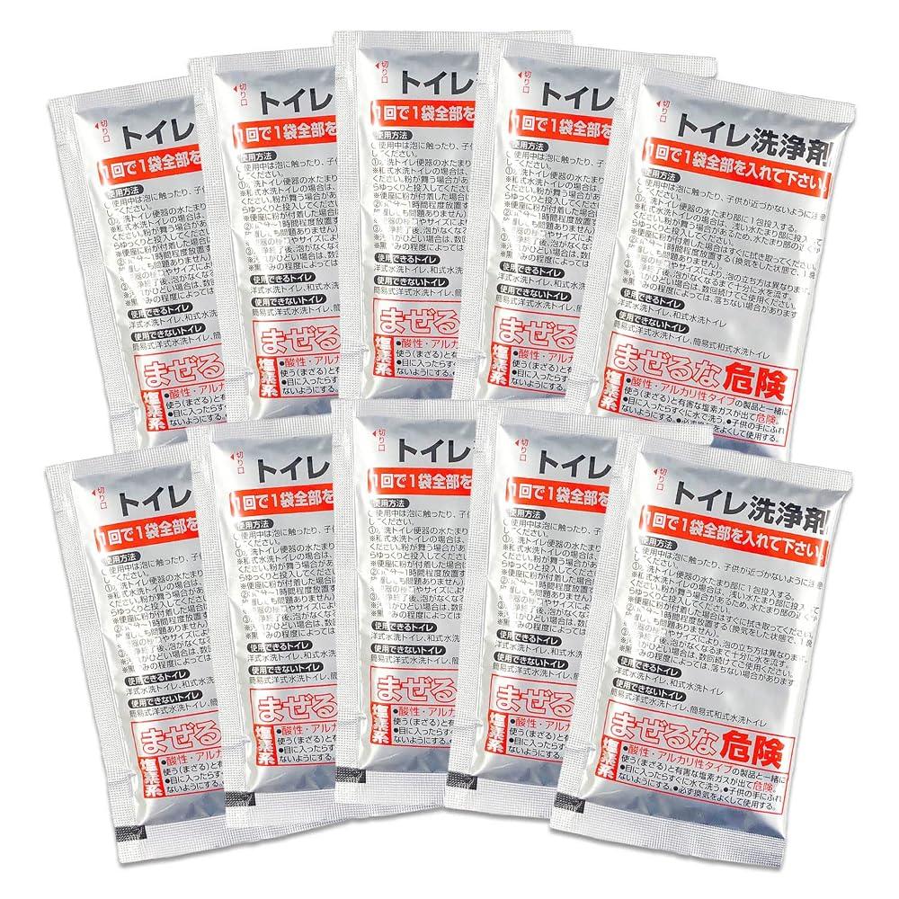 BULK LIFE PIKUS Foam Toilet Cleaner Chlorine Type 40g Packs