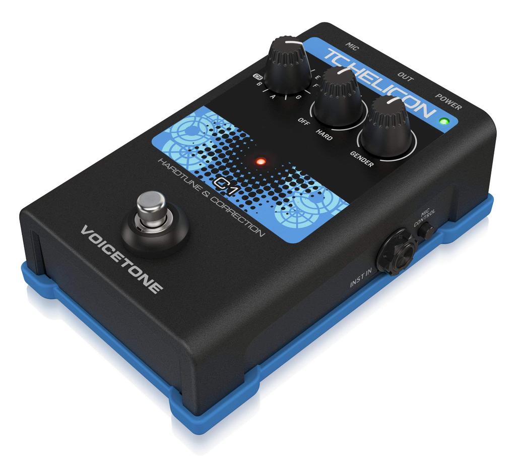 Педаль вокального процессора TC Helicon VOICETONE C1
