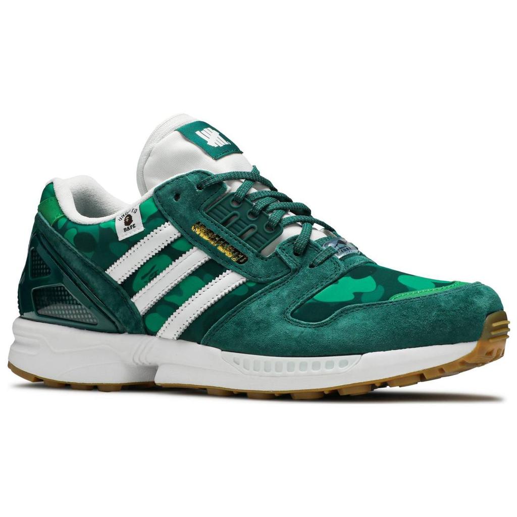 Zx 8000 Bape x Undefeated x Zx 8000 Adidas Originals 'Серия A-ZX - Зеленый камуфляж' FY8851