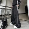 Женские повседневные брюки для бега, модная уличная одежда, спортивные широкие брюки в стиле хип-хоп Y2k, мешковатые брюки с высокой талией