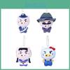 Crayon Shinchan Buriburizaemon Anime Blue Hat Sunglasses Plush Key Gift Holder