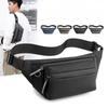 Men Waterproof Belt Bag Chest Pack Male Waterproof Waist Bag Outdoor Sports Fanny Pack Men's Travel Shoulder Bags