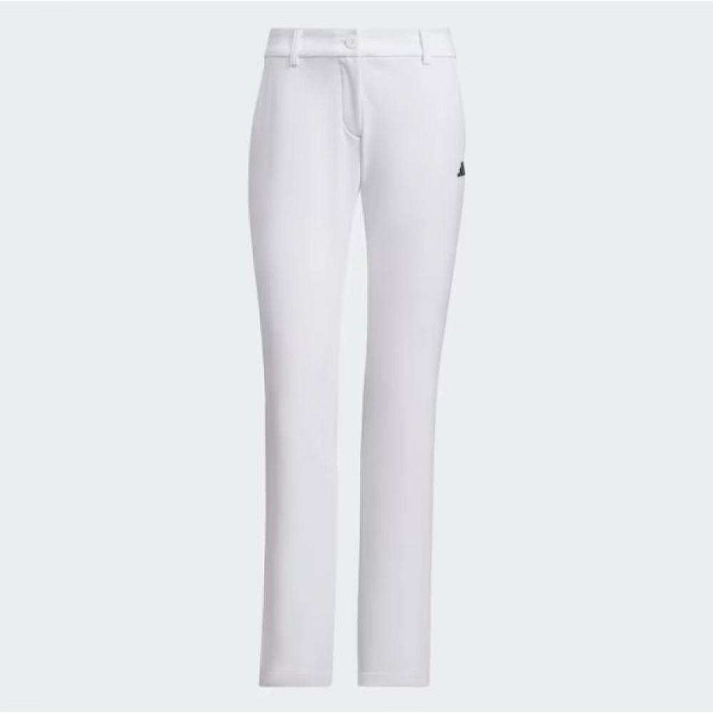 Adidas Гольф 24 года Осень-зима Женские брюки S 4-сторонняя растяжка полной длины iS4736 Белый