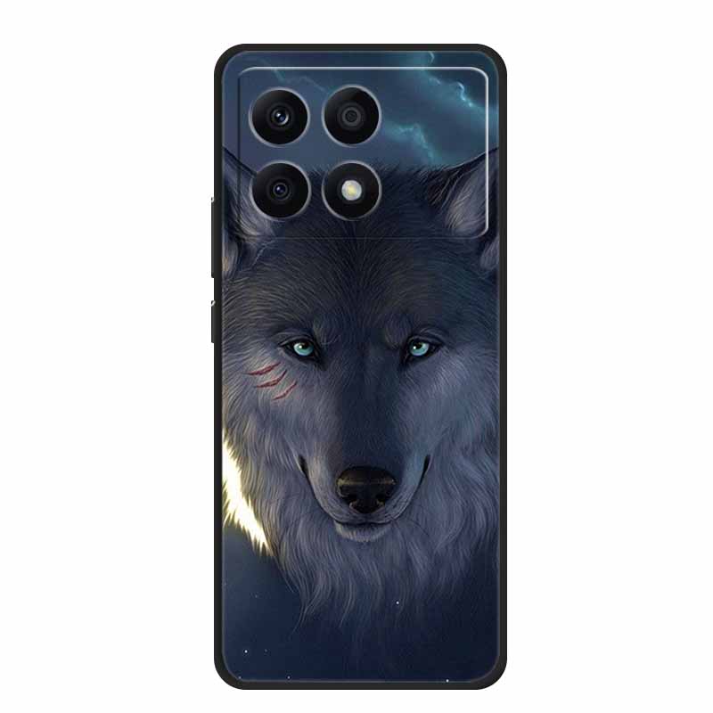 Для Xiaomi Poco X6 Pro 5G Чехол Роскошный ТПУ Силиконовая Задняя Крышка Чехлы для Телефона для Xiaomi Poco X6 Мультяшный Защитный 2311DRK48I Funda
