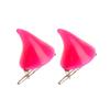 1 Pair Girls Women Gothic Halloween Horn Hair Clips Small Demon Costume Pin OX Horn Hairpins