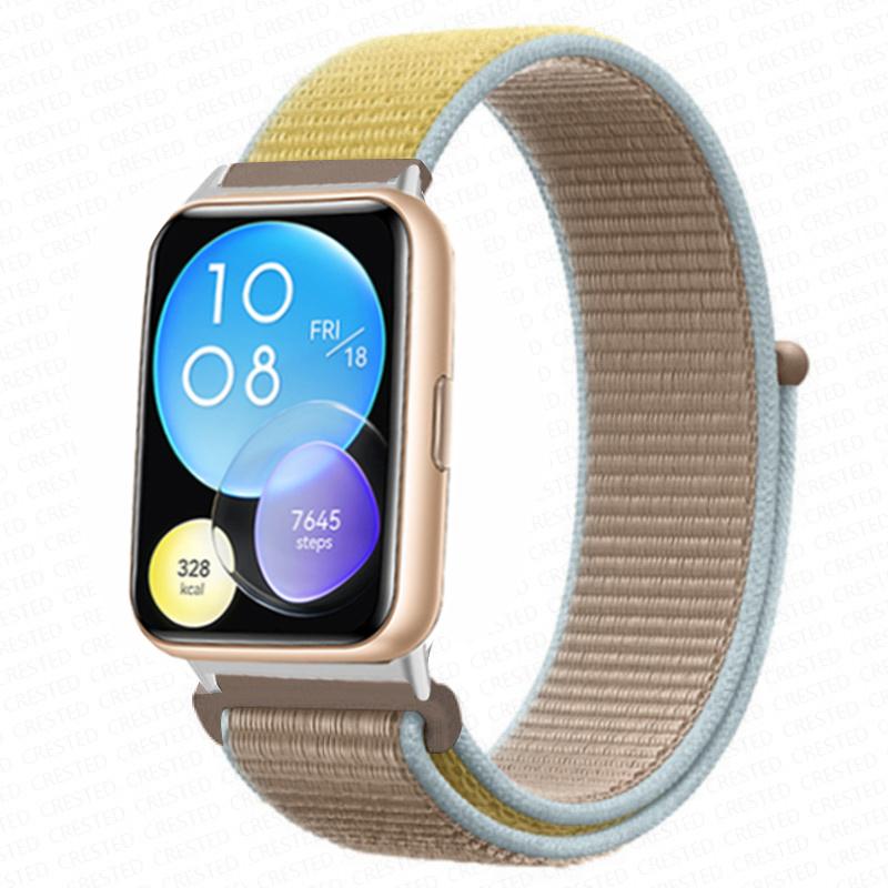 Ремешок для Huawei Watch Fit 2 Браслет для умных часов Аксессуары Запасной браслет нейлоновый Браслет Correa Huawei Watch fit2 strap