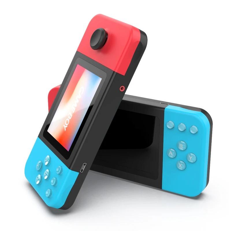 Новая цветная HD-экран мини портативная игровая консоль 8 бит классика 500 ретро видео плеер ТВ выход карманный Gameboy Box детский подарок