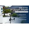 EVqiaoyi Portable SAE J1772 to 16A Socket Adapter for Type 1 Electric Vehicle AC Charging Station