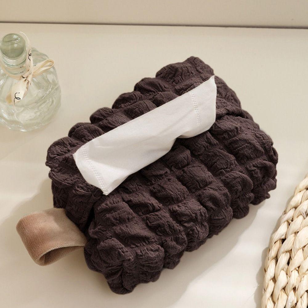 Reusable Cosmetic Pouch Fashion Tissue Box Portable Wet Wipes Bag  Baby Stroller Car Accessories