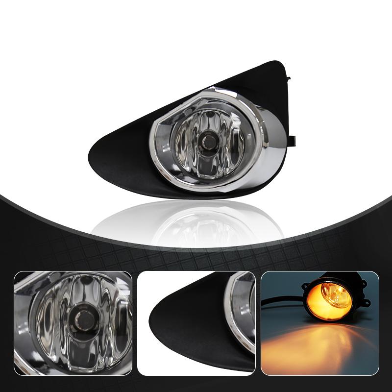 Светодиодные противотуманные фары дневного света для Toyota Yaris Hatchback DRL 2012 2013 2014 белые желтые водонепроницаемые провода реле