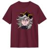 Unique Anime Douma Upper TShirt Unisex O Neck Cotton T Shirt Short Sleeve Tee Shirt Plus Size Tops