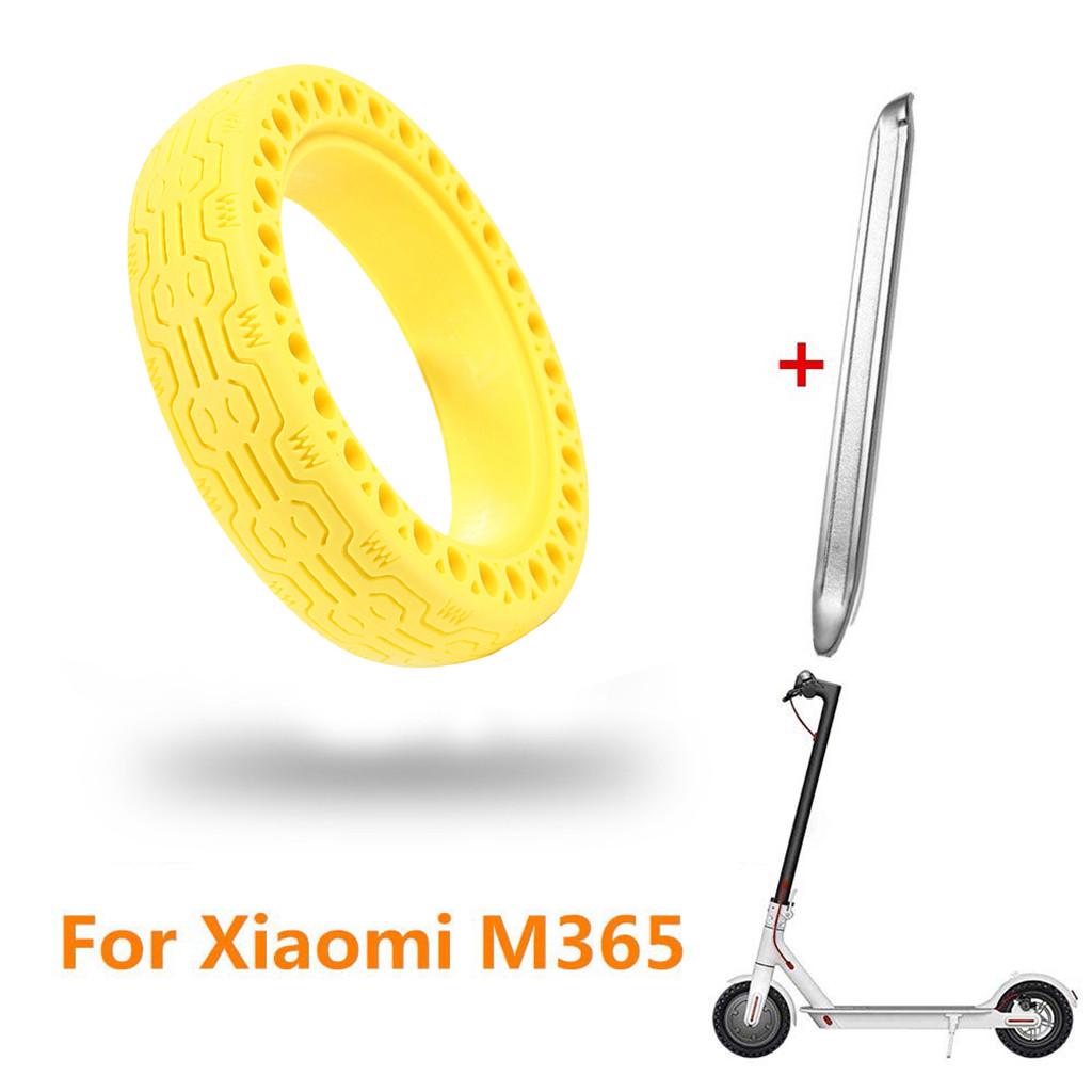 Electric Scooter Replacement Wheels Solid Never Flat Tires For M365
