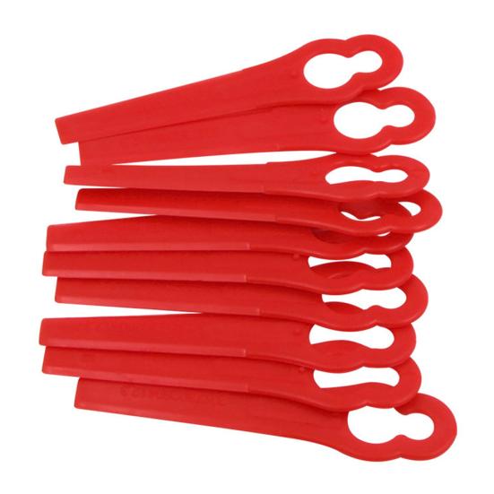 100 шт садовая пластиковая газонокосилка косилка режущее лезвие триммер нож аксессуары