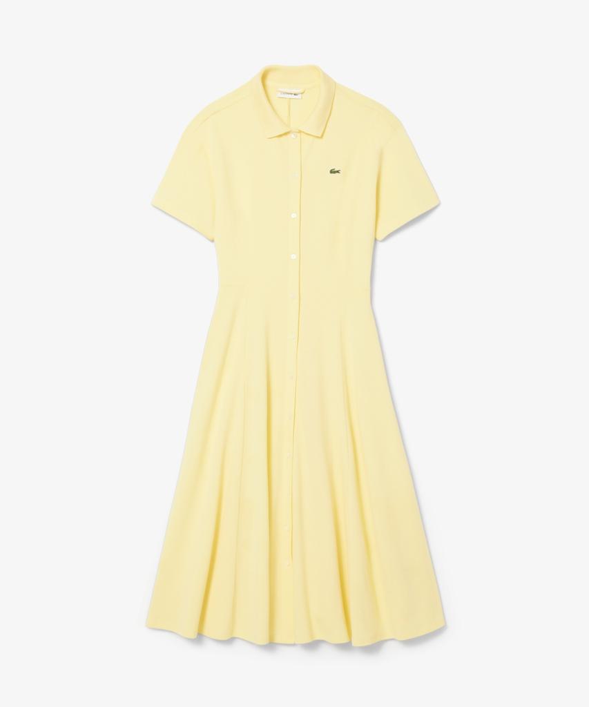 LACOSTE Женское приталенное платье-поло с поясом Ef9621-56G 107
