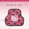 Driver and Rear Seats, Wear-Resistant, Non-Slip, Silk Loop, for Girls, Kt Cat Design, Dirt-Proof, Waterproof, Single Piece, Car Interior Accessories