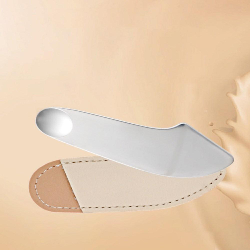 Нержавеющая сталь, тональная основа, маска, ложка для крема вокруг глаз, многофункциональный скребок для лица, металлический набор инструментов для красоты и ухода за кожей, 1 предмет, 04 B2